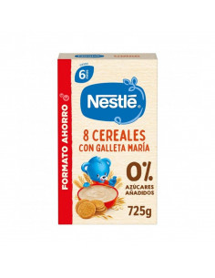 NESTLE PAPILLA 8 CEREALES GALLETA MARIA 2 ENVASES 725 G